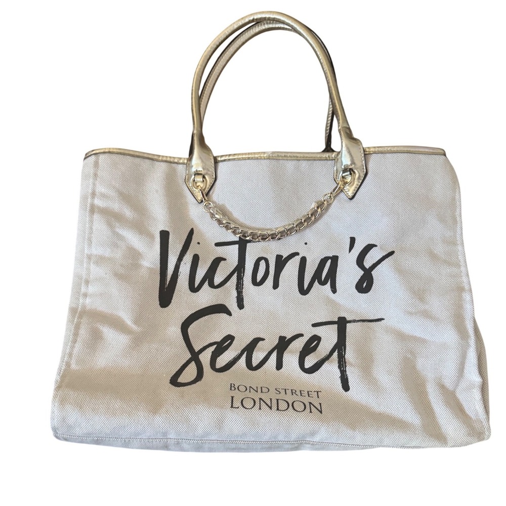 VICTORIAS SECRET BOND STREET LONDON ANGEL CITY TOTE BAG WEEKENDER TRAVEL VS